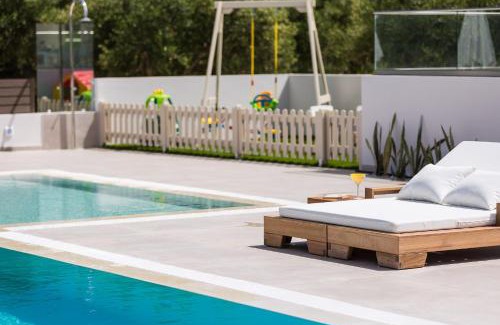 Roumeli Villa | Rosmerta Villa, with Private Pool 65 square meters, BBQ & Heated SpaWhirlpool, By ThinkVilla