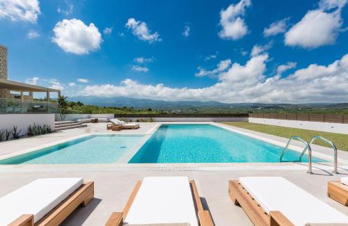 Roumeli Villa | Rosmerta Villa, with Private Pool 65 square meters, BBQ & Heated SpaWhirlpool, By ThinkVilla