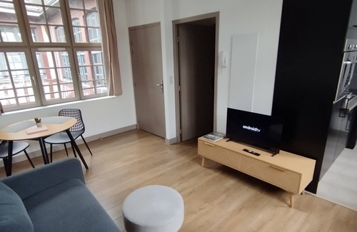 Quartier Vieux Marche-Cathedrale Apartment | Rouen, Escale Historique, Rue du Gros Horloge