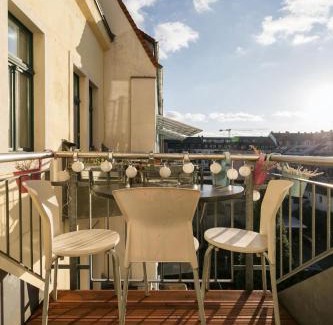 Leipziger Vorstadt Apartment | Ruhiges Apartment am Rande des Szeneviertels