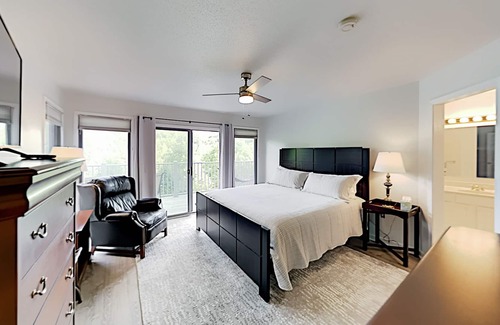 Stonecrest House | Rumbling Bald Resort getaway with 2 living areas, foosball & golf course views