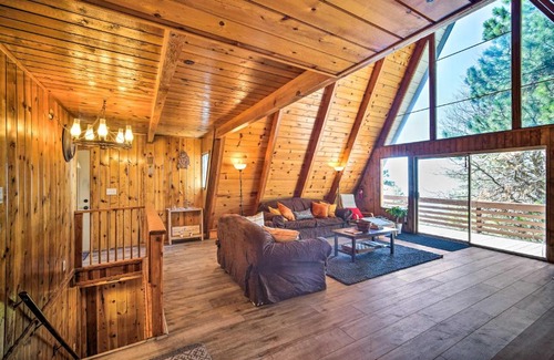 Running Springs House | Running Springs Cabin with Large Deck and View!