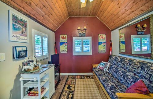 Running Springs House | Running Springs Cabin with Deck and Forest Views