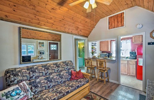 Running Springs House | Running Springs Cabin with Deck and Forest Views
