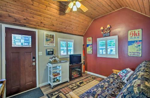 Running Springs House | Running Springs Cabin with Deck and Forest Views