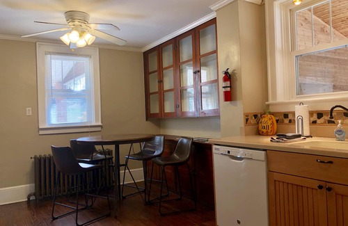Halltown House | Rural Home, Hot Tub, Campfire, Hardwood Floors