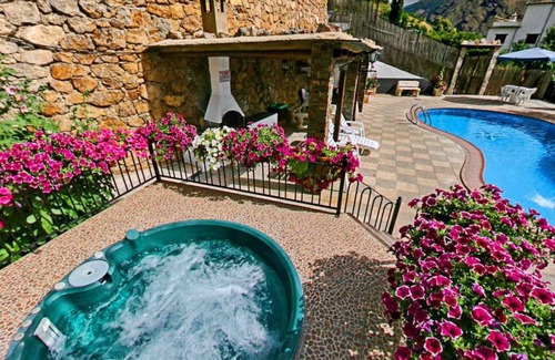 Mecina Bombaron Apartment | Rural lodging Arraices 2 people with spa and pool