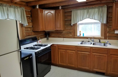 Grayling Cabin | Rustic 4 bedroom cottage in the woods
