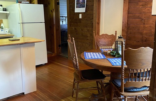 Stowe Area House | Rustic 60’s era Stowe ski camp.