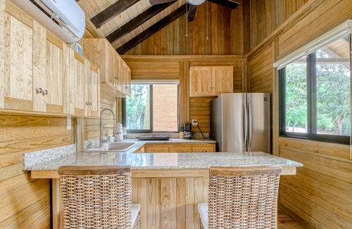 Tulum Apartment | Rustic and secluded apt. with private deck, kitchenette, and partial AC