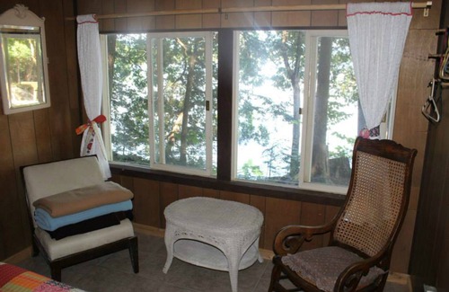Greenville Cabin | Rustic camp on the shores of Upper Wilson Pond