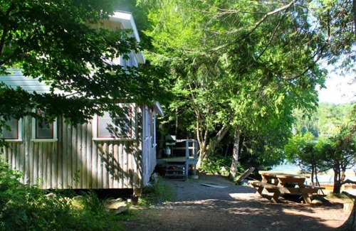 Greenville Cabin | Rustic camp on the shores of Upper Wilson Pond
