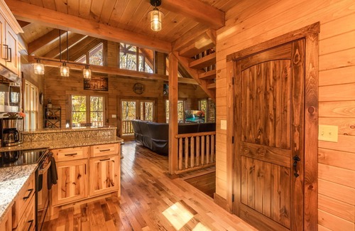 Logan Cabin | Rustic Elegance with Hot Tub, Game Room, and pets welcome!