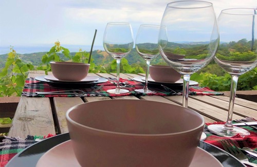 Pineda de Mar House | Rustic house on montain with privileged views of Mediterranean sea