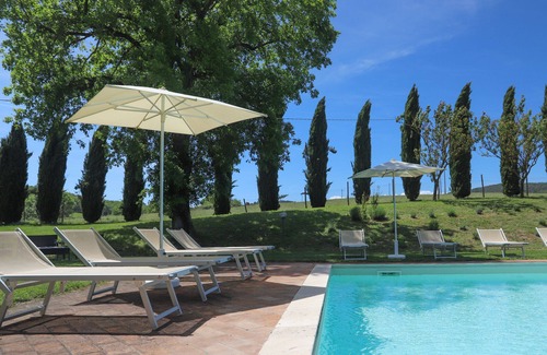 San Macario In Monte Villa | Rustic house w/private pool & garden near Siena up to 12 guests