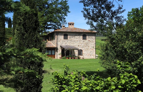 San Macario In Monte Villa | Rustic house w/private pool & garden near Siena up to 12 guests