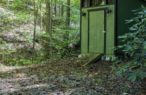 Saluda Cabin | Rustic log cabin on Pearson falls rd