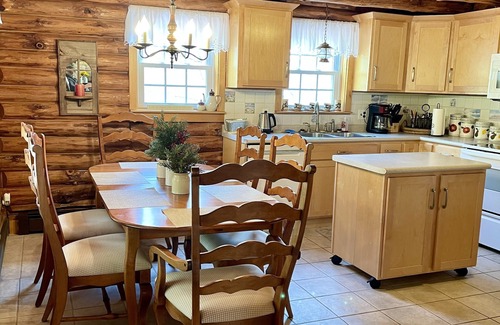 Baileys Harbor House | Rustic Log Home located near Baileys Harbor