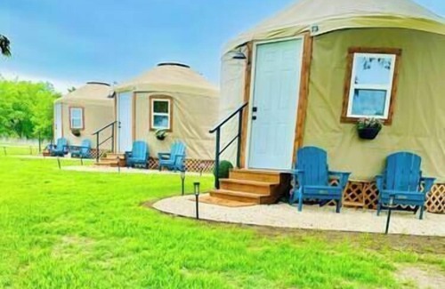 Woodway Cabin | Rustic Luxe Yurt- Unit #1