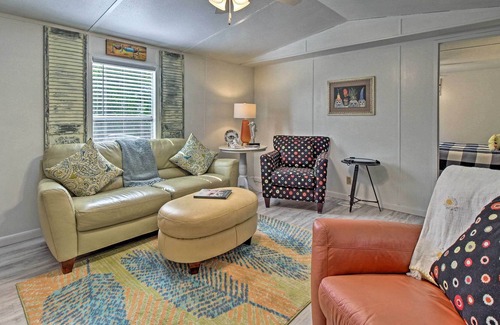 Midway Cottage | Rustic Midway Retreat w/ Deck & Creek Access!