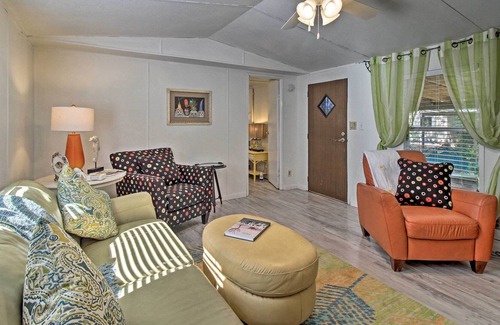 Midway Cottage | Rustic Midway Retreat w/ Deck & Creek Access!