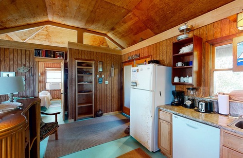 Folly Beach House | Rustic oceanfront home with screened porch, free WiFi, deck, & beach access
