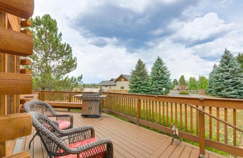 Pagosa Springs House | Rustic Pagosa Lakes Cabin with Deck and Grill!