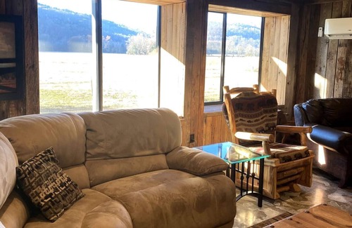 Dennard Cabin | Rustic Ranch Retreat
