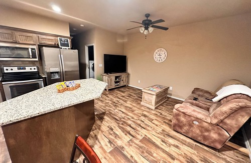 Wagoner County Apartment | Rustic Retreat , with. all the luxury of home.