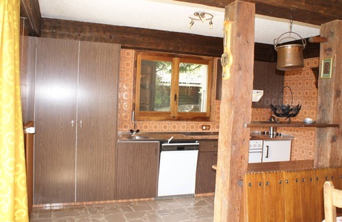 Champex-Lac Ski Chalet | Rustic, sunny cottage, garden on the heights of Champex, lake view
