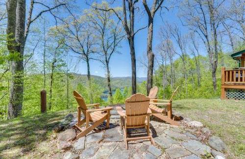 Topton House | Rustic Topton Cabin with Game Room and Private Hot Tub