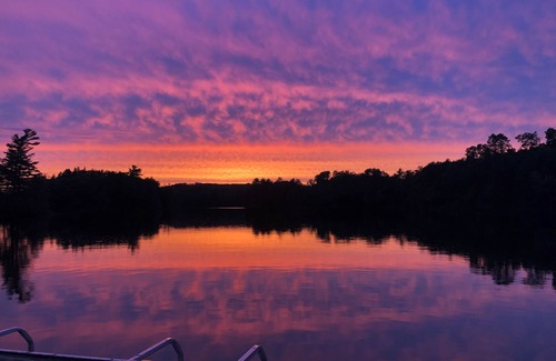 Lac du Flambeau Cabin | Rustic, Wisconsin Northwoods cabin. Lakeview! Family & Pet Friendly!