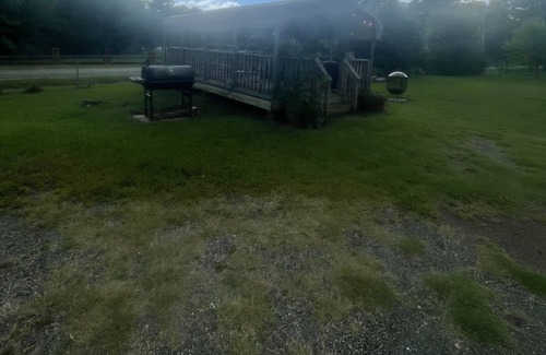 Oil City RV Rental | RV site at Caddo Lake Cabins