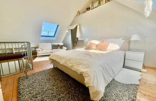 Wardt Apartment | SÜDSEE GLÜCK - Maisonette Deluxe App auf 2 Ebenen - auf der Insel Xanten-Wardt zwischen Südsee-Nordsee