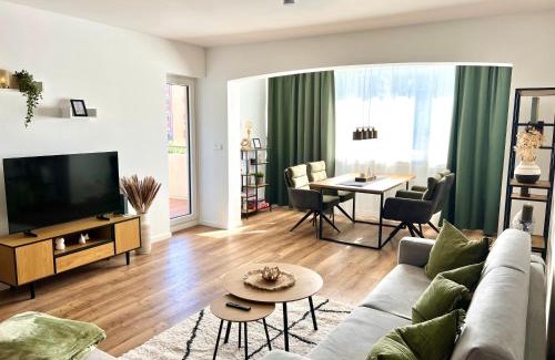 Center Apartment | Südstrand, Zentral, Balkon, Wifi, Fahrstuhl, Parken
