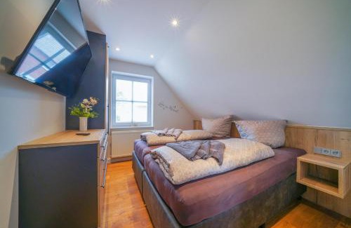 Borkum Apartment | Südstrandhus Urlaub mit Hund Wohnung 4 oben