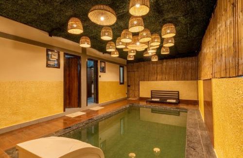 Bhimtal House | SaffronStays Kurmavana, Bhimtal - luxury cottage with pool and lawn - All clear roads