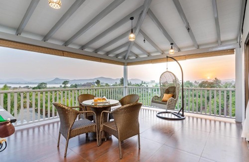 Nashik Villa | SaffronStays Mango Lakeview Villa, Nashik