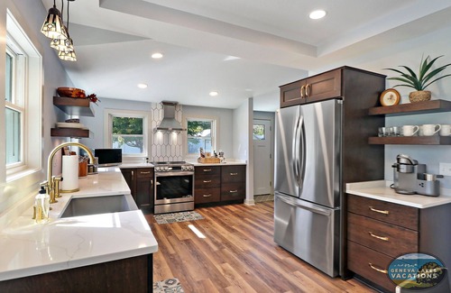Lake Geneva House | Sage Street Bungalow- Beautifully renovated, historical home walking distance to downtown
