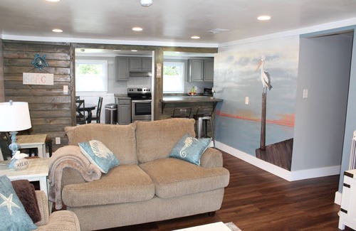 Long Beach House | Sago Beach House Charming 2-bedroom house with WiFi, AC in enjoyable Long Beach