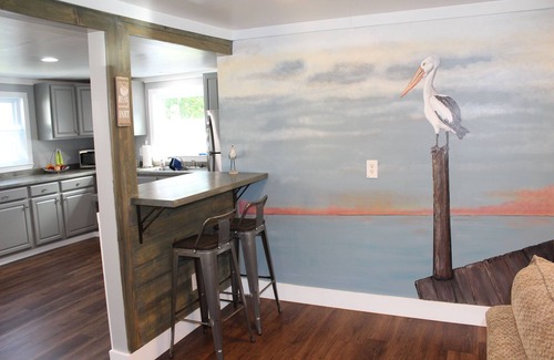 Long Beach House | Sago Beach House Charming 2-bedroom house with WiFi, AC in enjoyable Long Beach