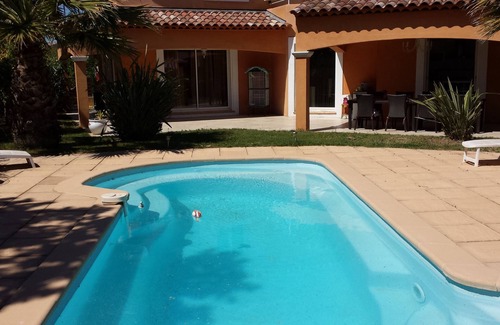 Saint-Cyr-sur-Mer Villa | Saint Cyr/Sea Beach Lecques, villa with pool, air conditioning, shops.