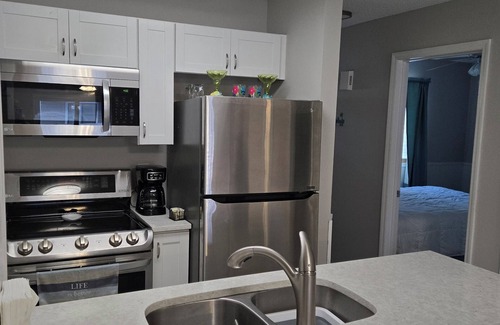 Garden City Condo | "Salty Air Retreat"nSpacious 2-bedroom Condo with a Partial Ocean View.