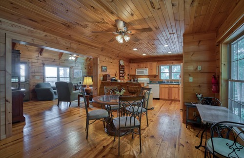 Lynn Cabin | Saluda Cabin Home Amazing Mountain Views Pet Friendly- New Game Room!
