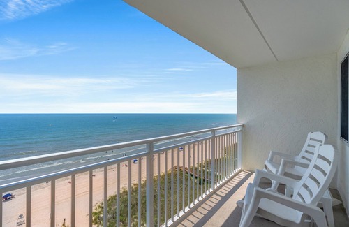 Crescent Beach Condo | San a bel 610, Lovely 2 BR Ocean Front Condo with an Indoor Swimming Pool and Ocean Front Hot Tub