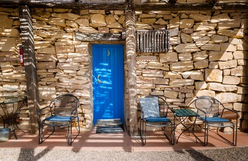 Terlingua Hotel | San Carlos Room with sweeping views of West Texas