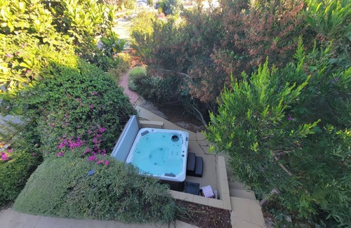 Fairmount Park Villa | San Diego's 4-bed Oasis with Hot Tub, Gym, Outdoor Theater & Huge Yard.