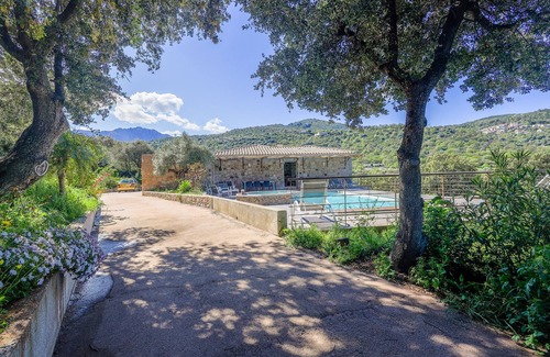 Aregno Villa | San Quilico - Maison climatisée, piscine, vue mer