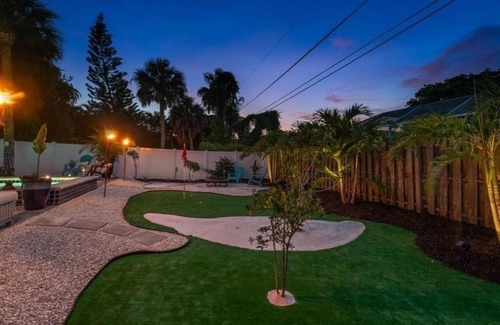 Naples Park House | Sanctuary Home Naples-Private Pool and Lanai!