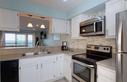 Kure Beach Condo | Sand Castle - Ocean Dunes Beachfront Condo w/Lovely Views, Large Deck, Indoor/Outdoor Pools, Tennis